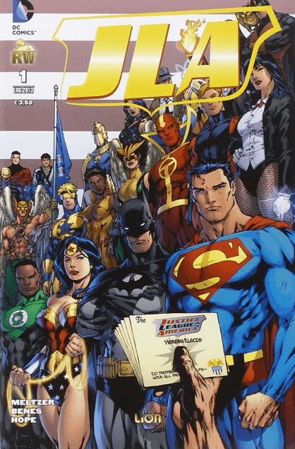 JLA #1#2#3#4#5#6#7#8#9#10 - RW LION (2013)