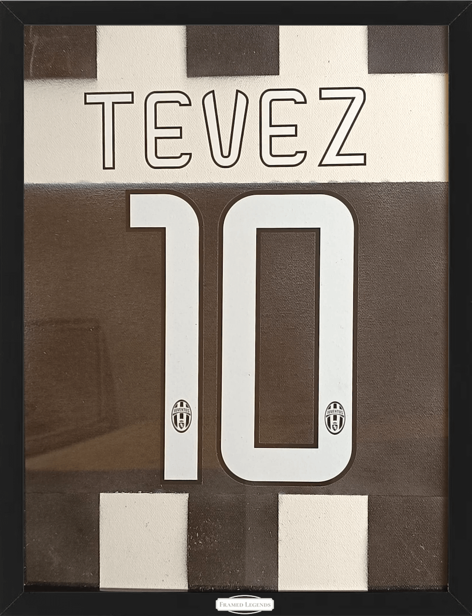 Artwork Juventus Football Theme Carlos Tévez Limited Edition