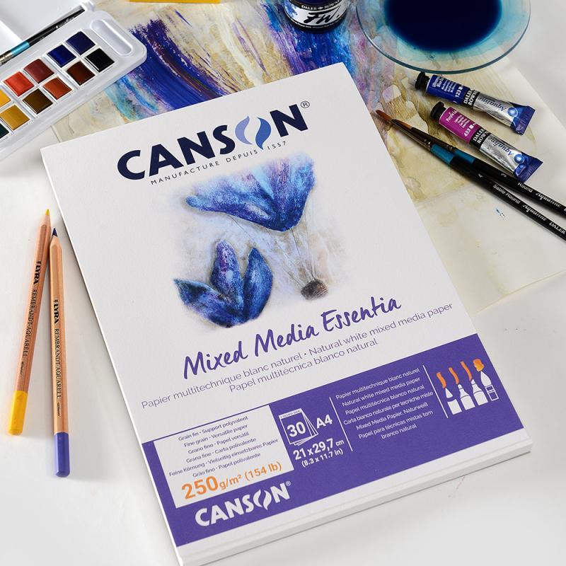Canson -  Mixed Media Essentia - Carta Multitecnica