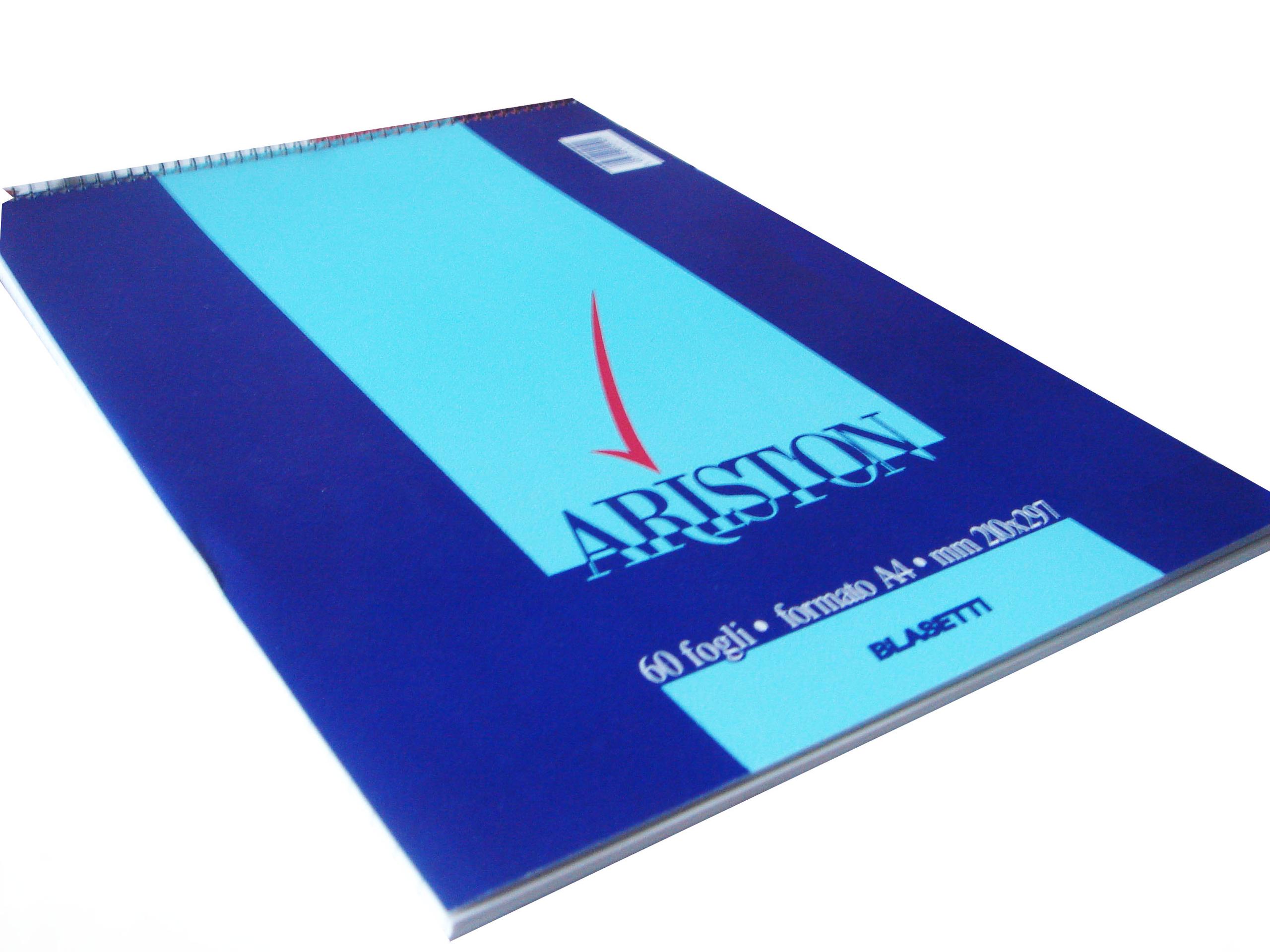 BLASETTI ARISTON BLOCK NOTES SPIRALATO A4 60GR 1R