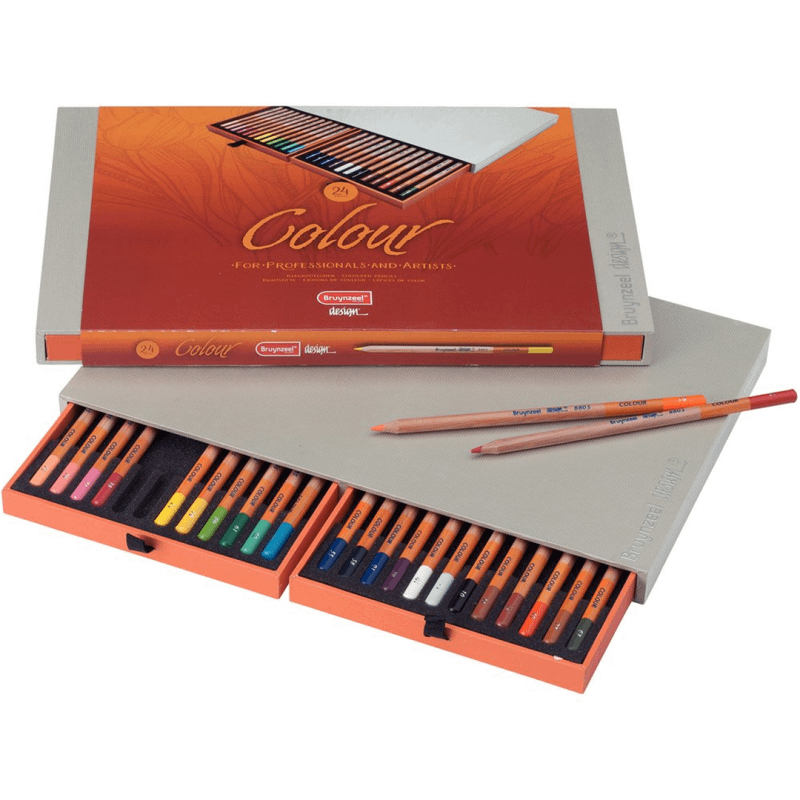 BRUYNZEEL - Colour - Set 24 matite colorate professionali