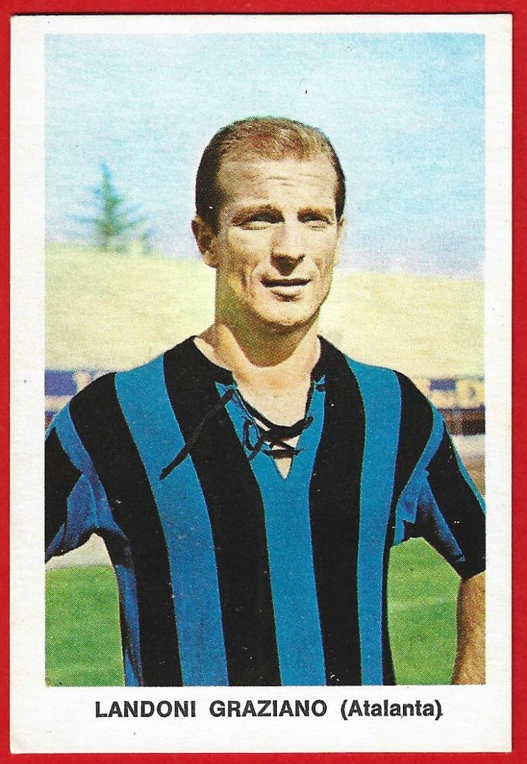 074> GRAZIANO LANDONI - ATALANTA = Figurina Calciatori STEF - Campionato 1964-65