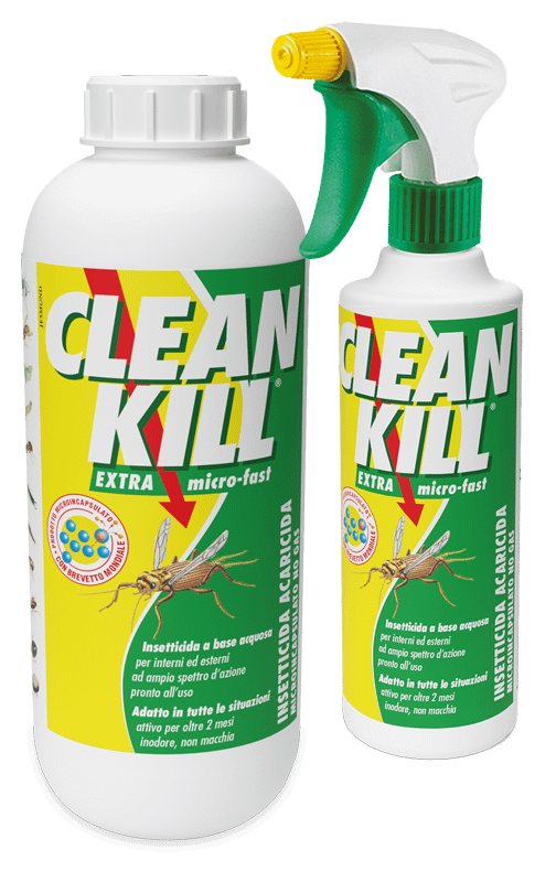 CLEAN KILL - Insetticida Acaricida Microincapsulato NO GAS