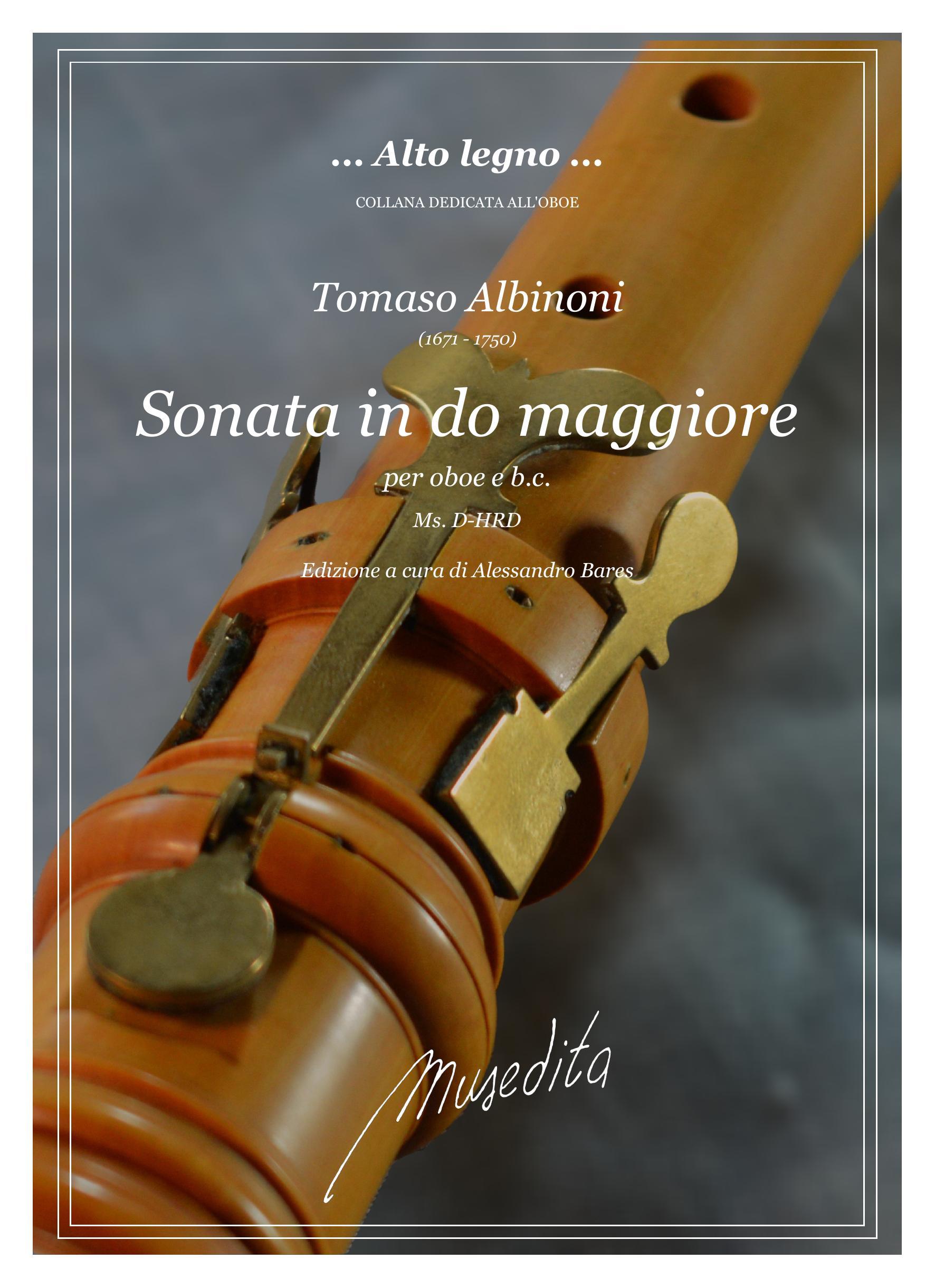 T.Albinoni: Sonata in do maggiore (Ms, coll. Fürstenberg)