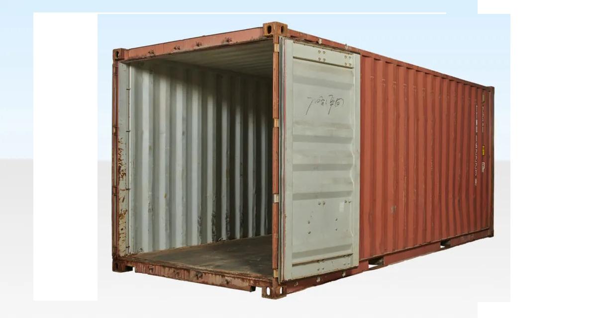 Container 20' Box 6mt Usato