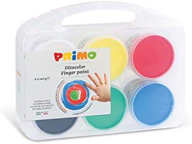 PRIMO - Ditacolor Finger Paint - Set Tempere a dita per bambini