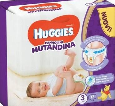 Huggies Pannolini Mutandina Taglia 3 (102 pannolini)
