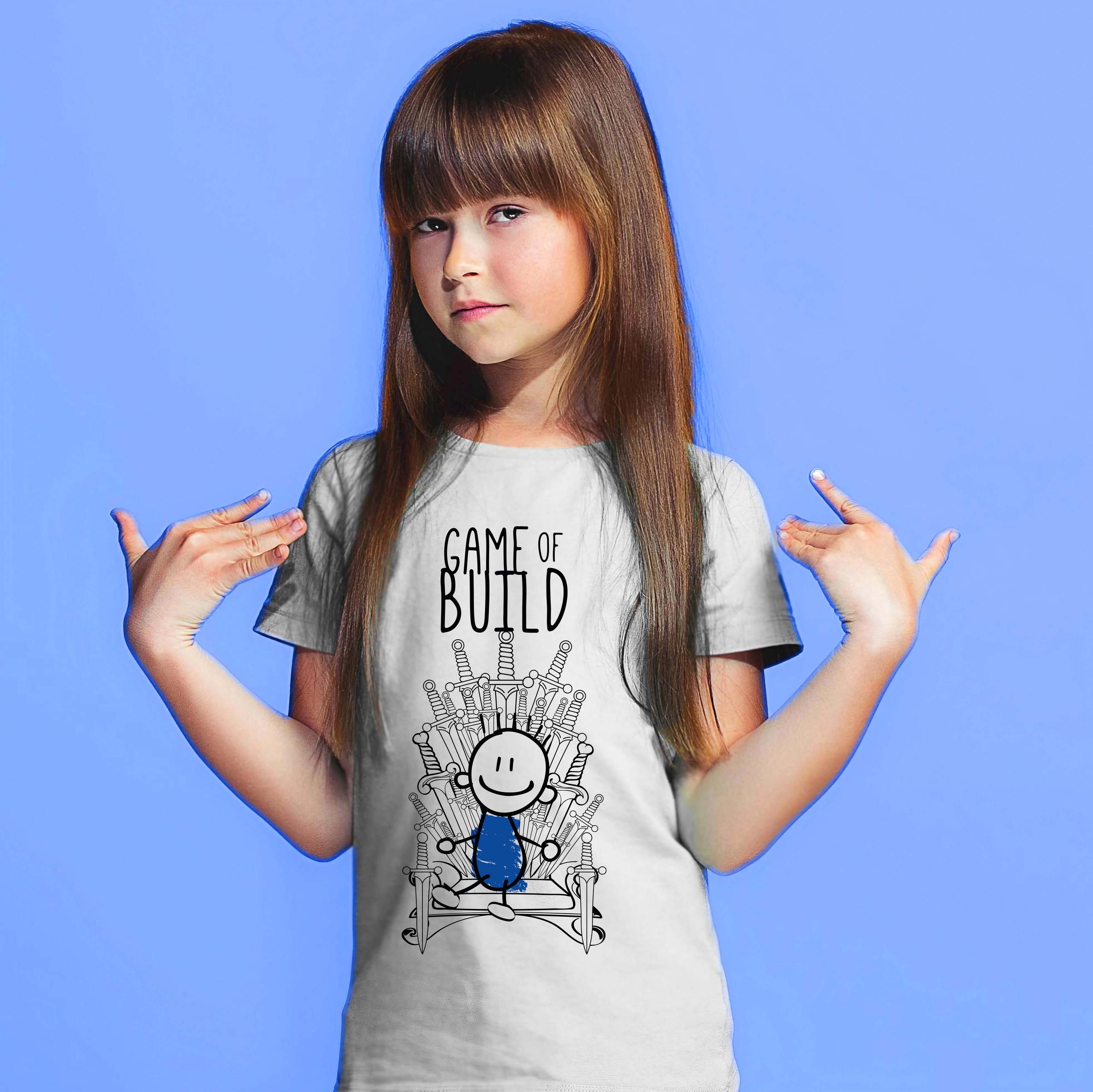 T-SHIRT - GAME OF BUILD - GIRL