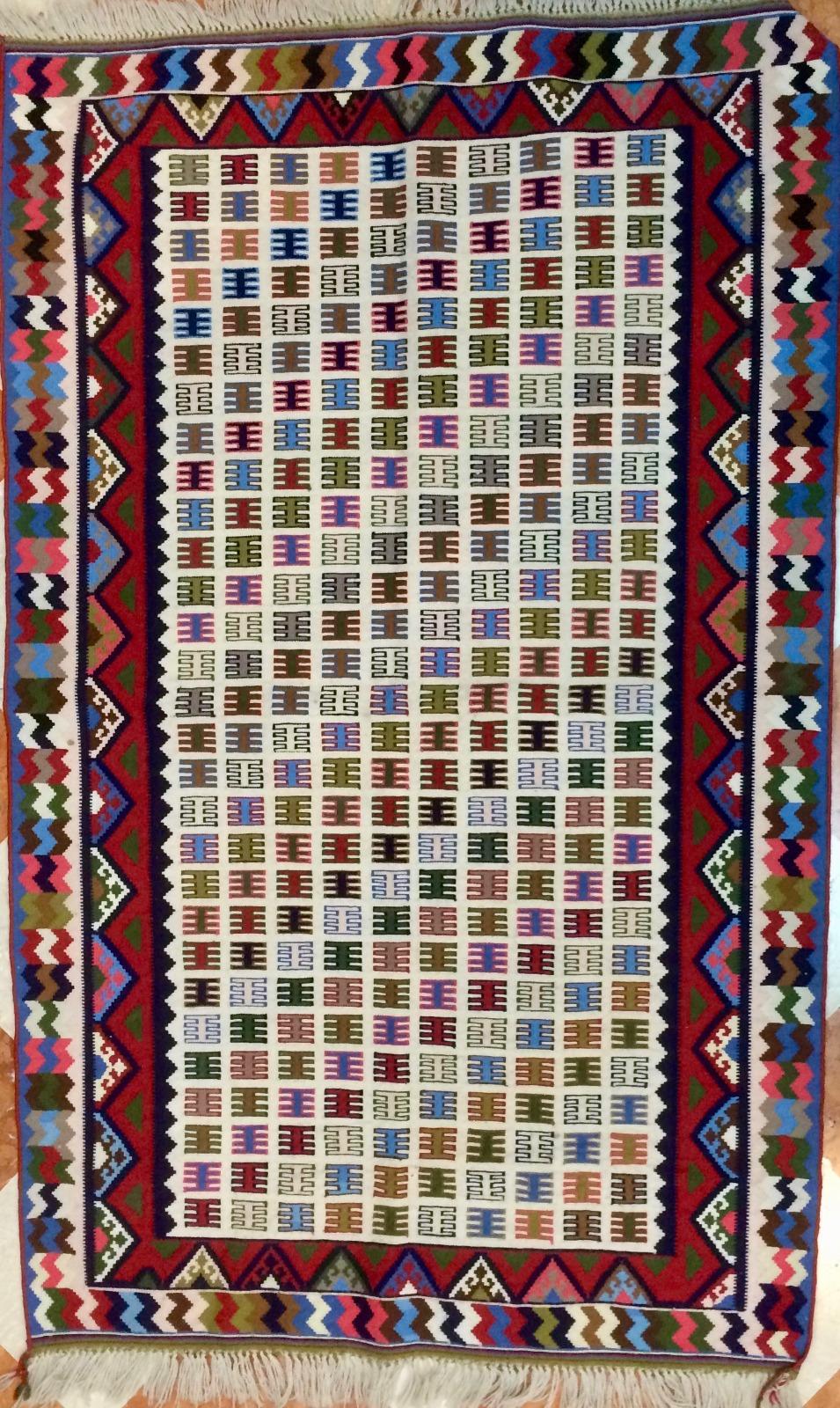 Kilim Persiano Kashkai 146x100
