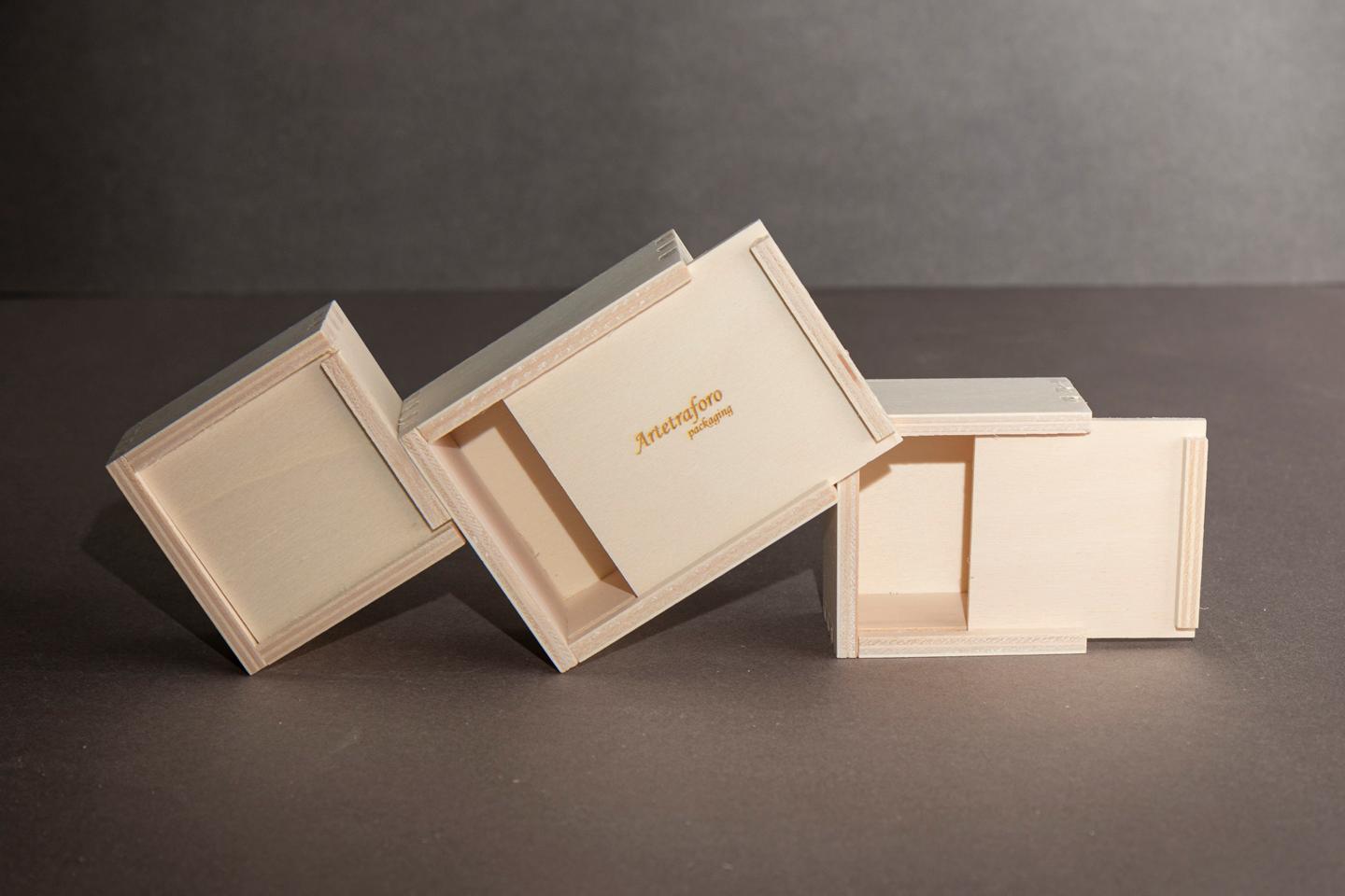 Packaging legno per gioielli