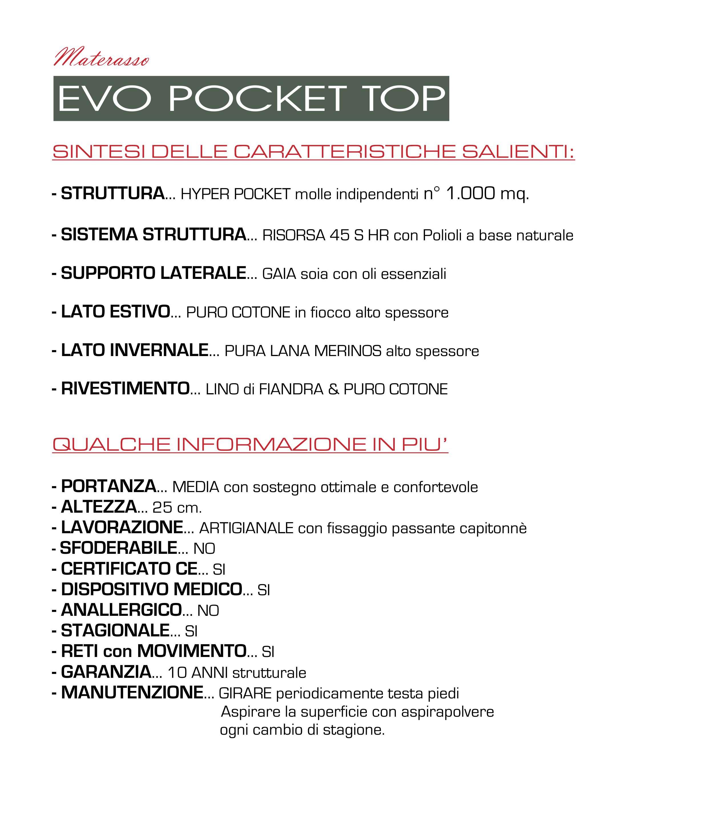 Evo Pocket Top