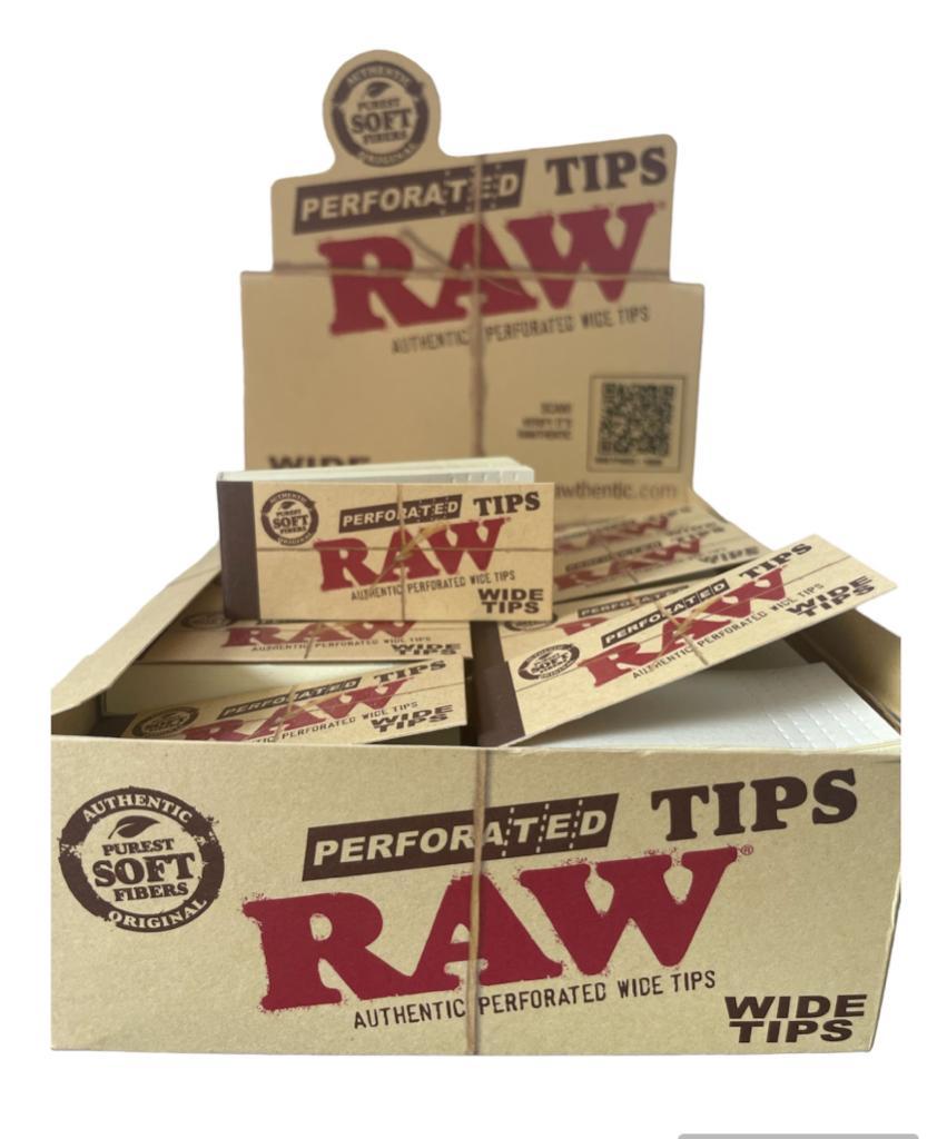 Raw tips perforated