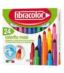 FIBRACOLOR COLORITO MAXI 24 PENNARELLI