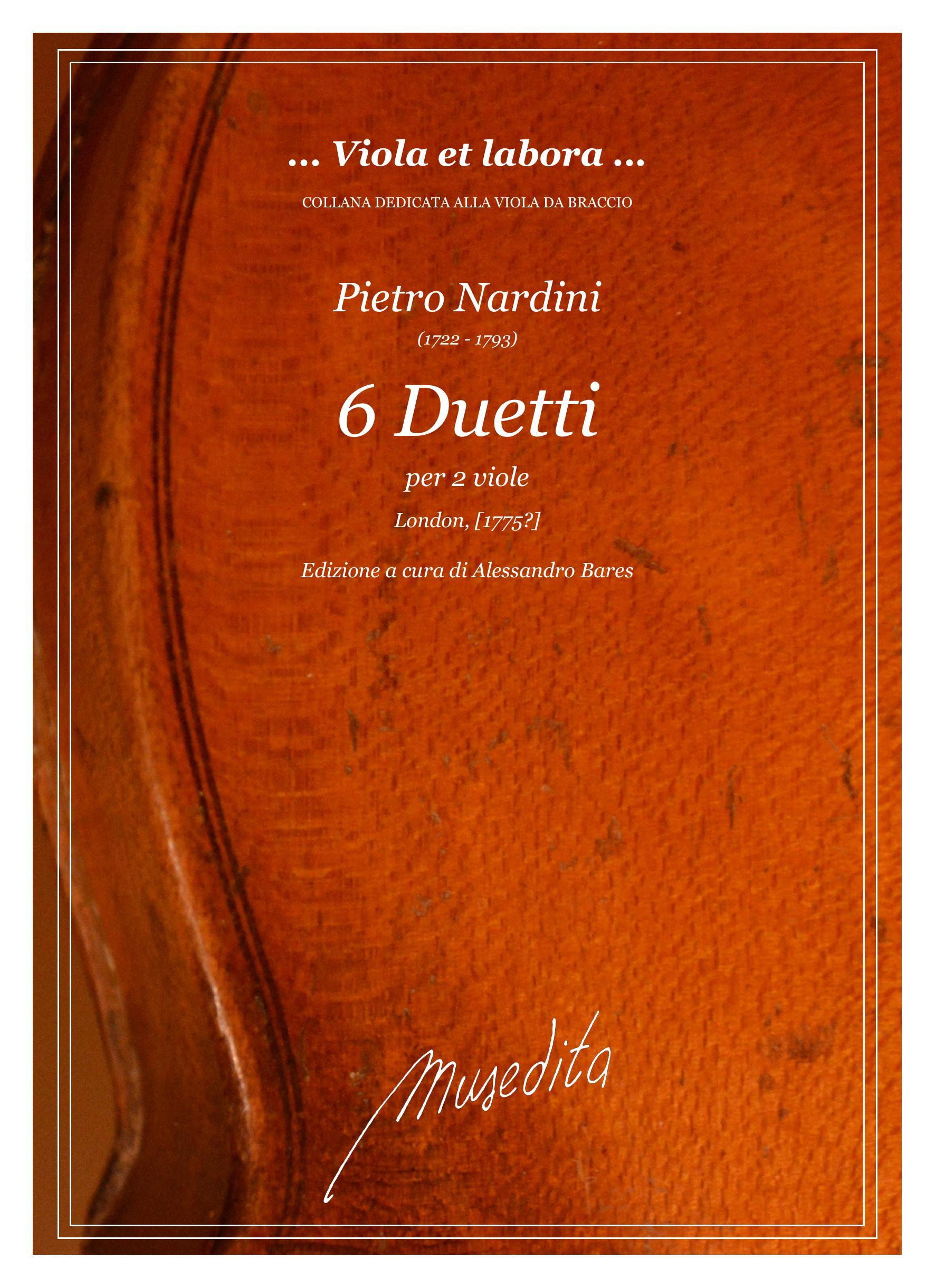 P.Nardini: 6 Duetti (London, [1775])