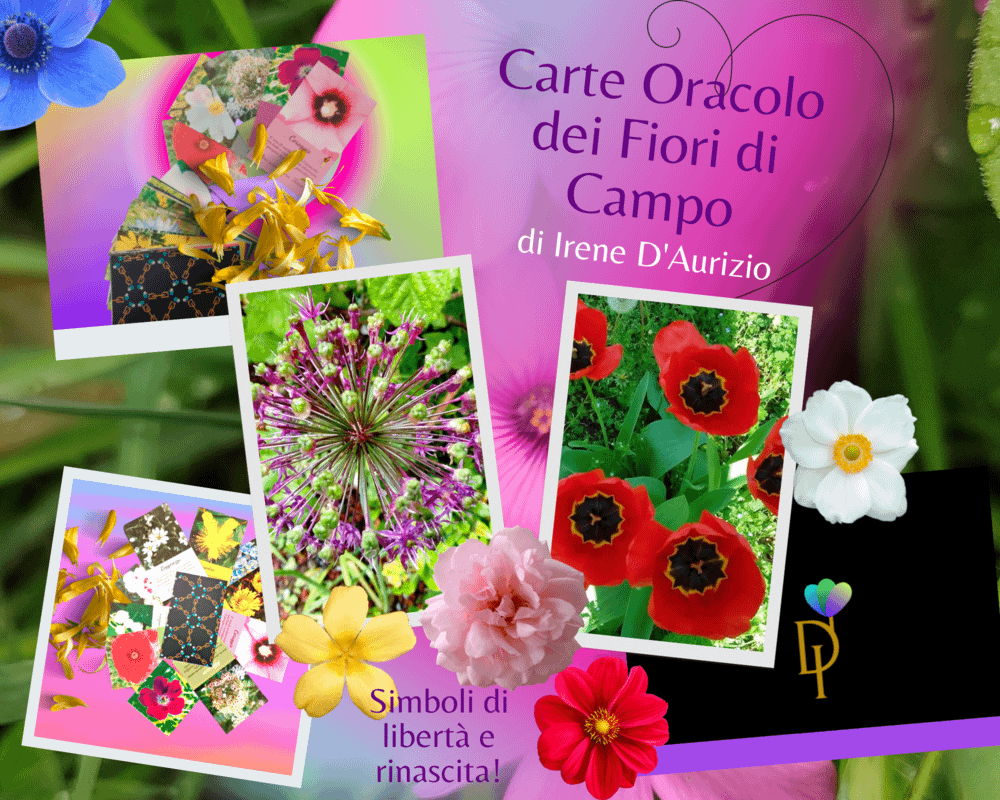 Carte Oracolo dei Fiori di Campo - Mazzo da 31 Carte -