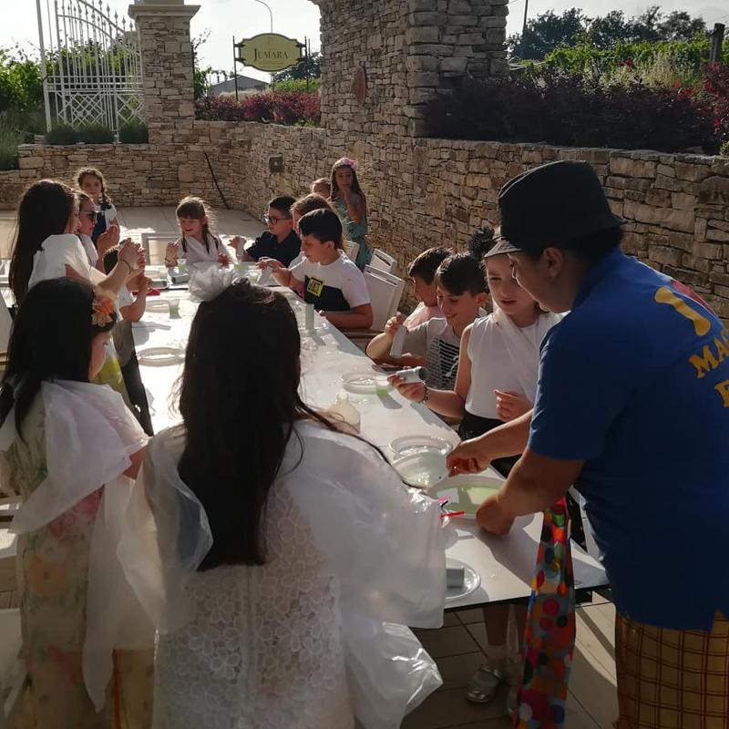 Magica Fiesta Laboratorio Creativo per Bambini con Bolle di Sapone Giganti, Acerra, Napoli