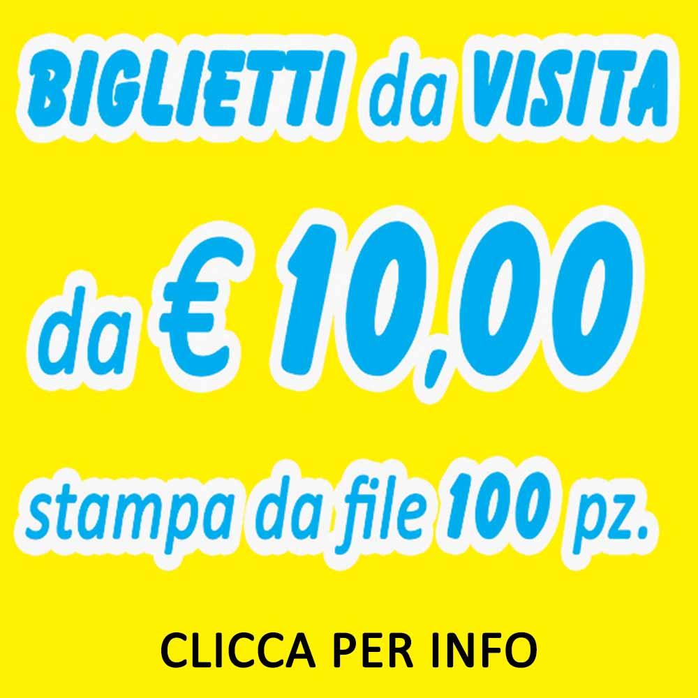 stampa biglietti da visita
