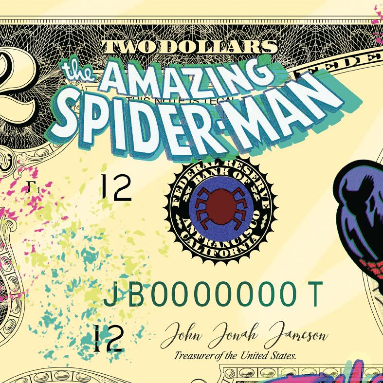 The amazing "Two Dollars Spider-Man"