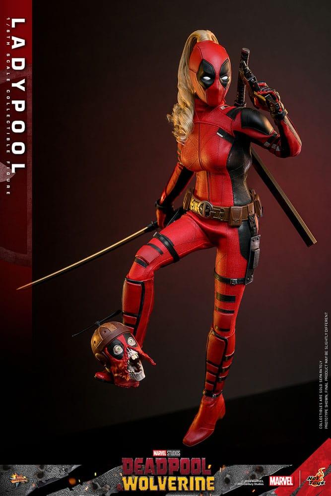 Hot Toys LADYPOOL 1/6 Action FIGURE DEADPOOL & Wolverine