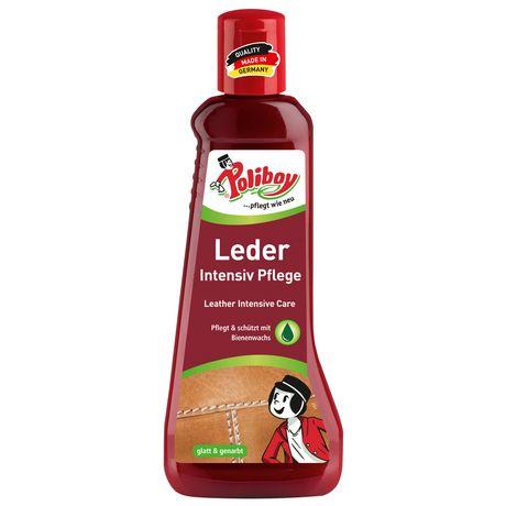 POLIBOY - Leder Intensiv Pflege - Pulitore in crema per pelle liscia e zigrinata 200ml