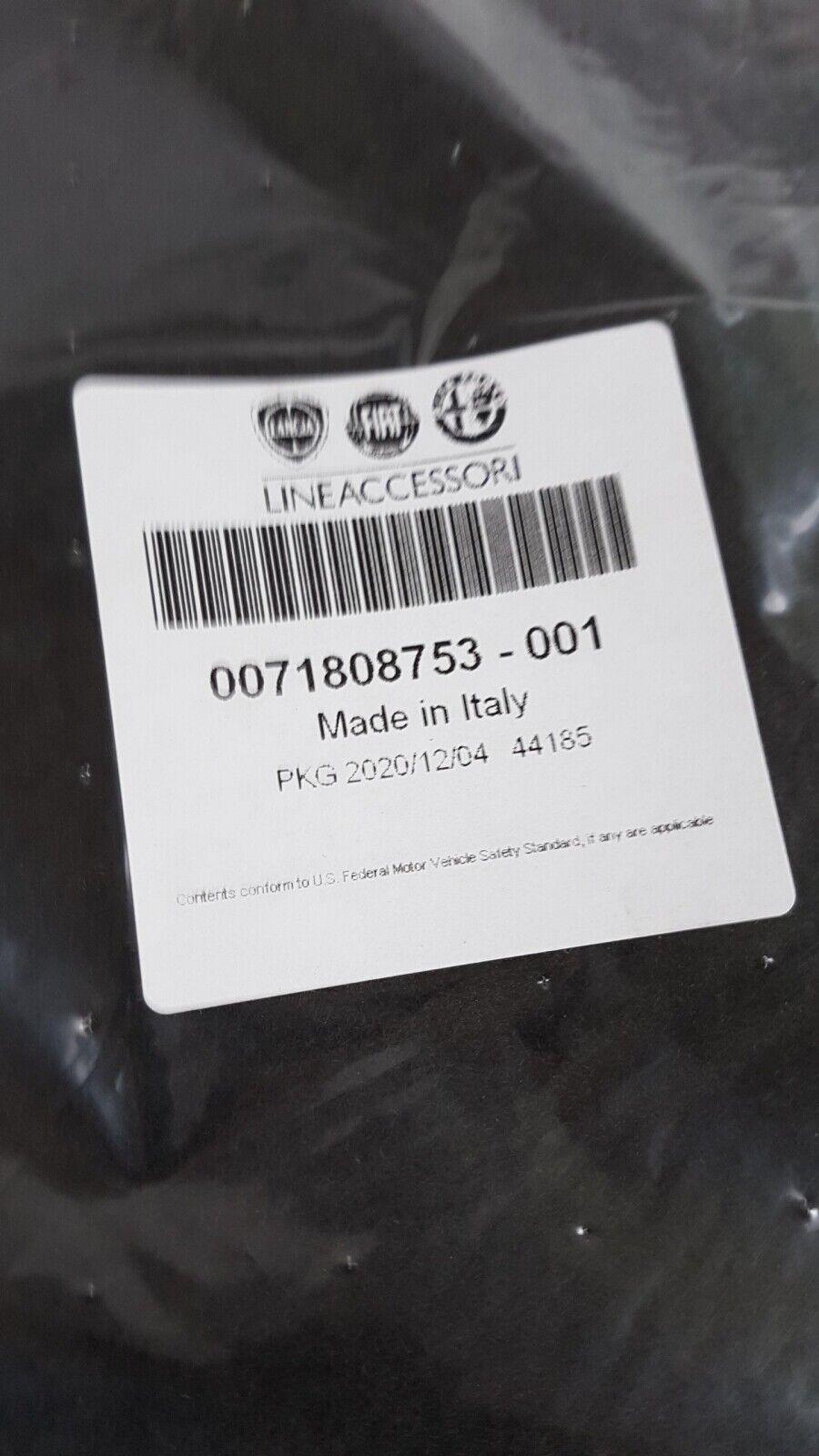 Set tappetini moquette nero originale accessori Fiat Nuova Panda Hybrid (02/2020 in poi) 71808753