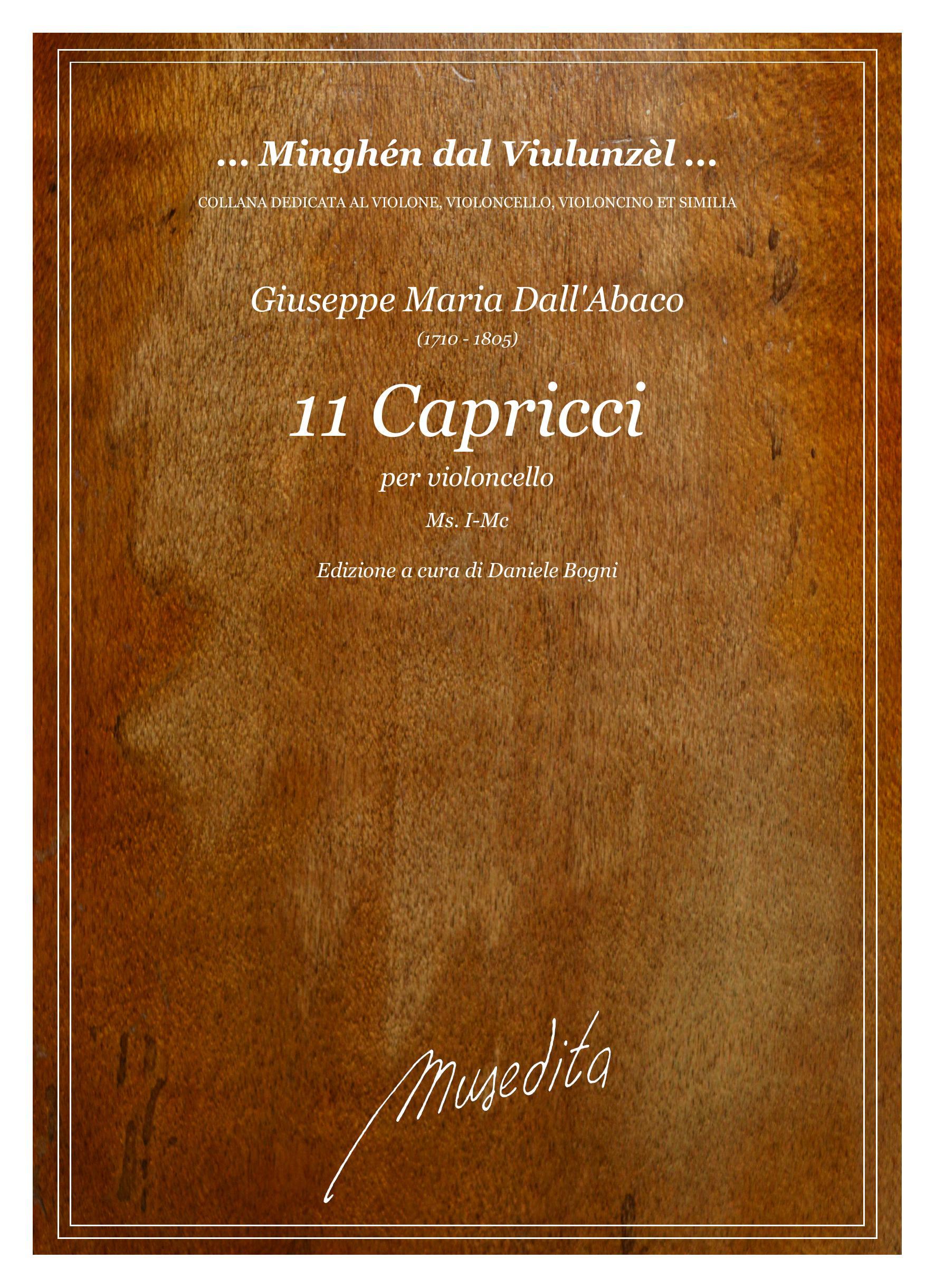 G.M.Dall'Abaco: 11 Capricci (Ms, I-Mc)