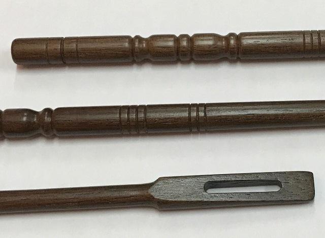 Stecchetta in legno per pulizia flauto, originale Muramatsu