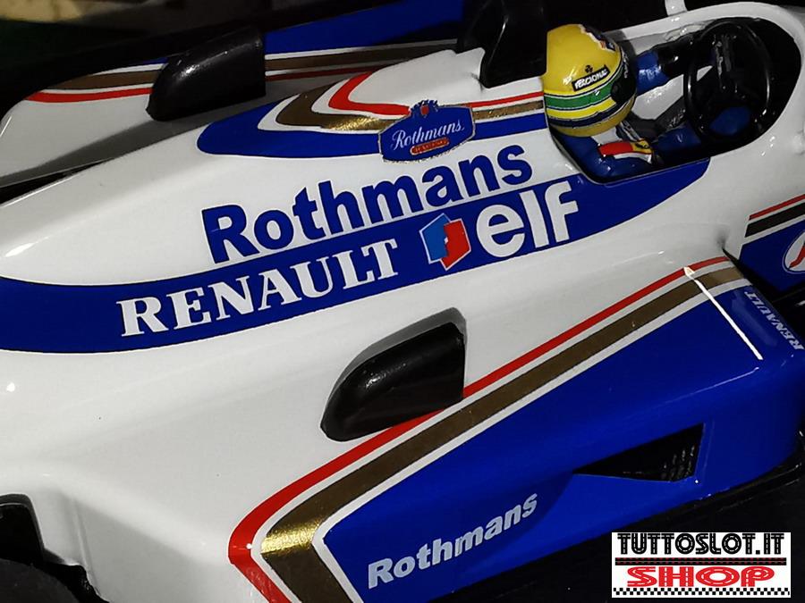 NSR HL05 Historic Line Formula 86/89 Rothmans No.2 Ayrton Senna RARE Car