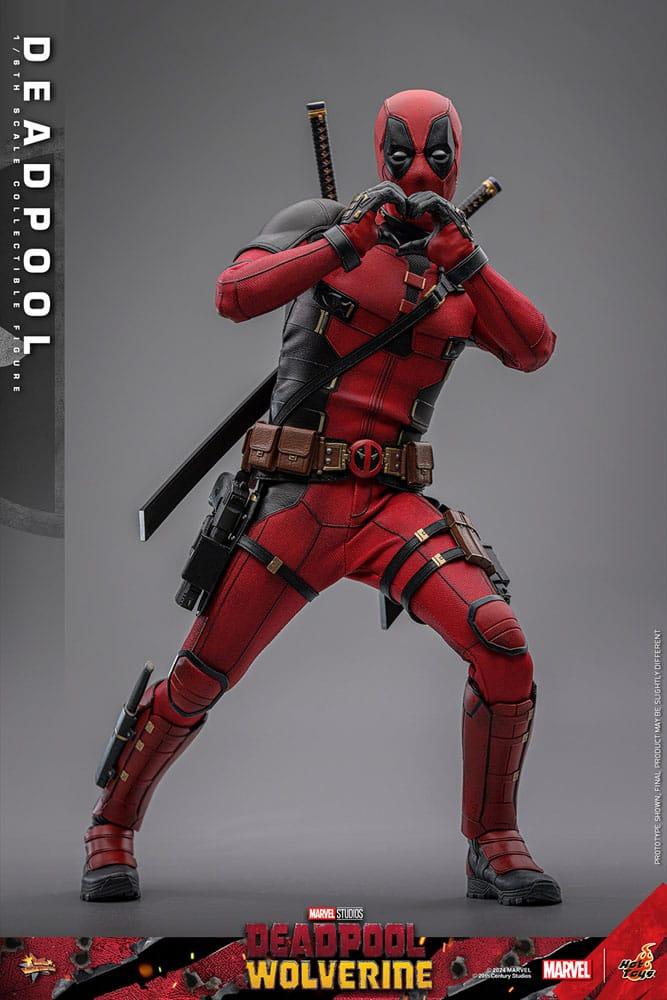 Hot Toys DEADPOOL & Wolverine 1/6 Action FIGURE Doll