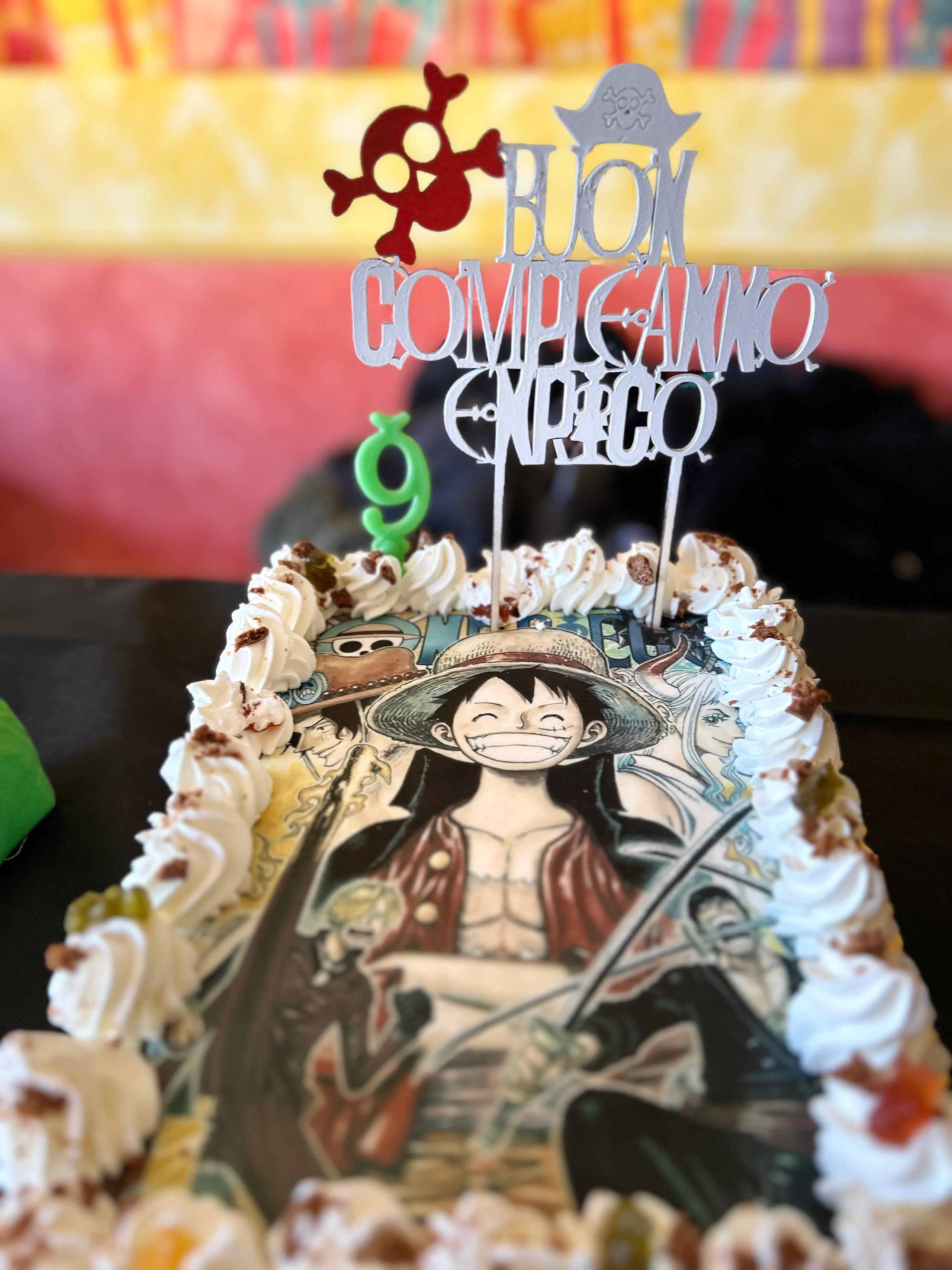 Topper torta One Piece