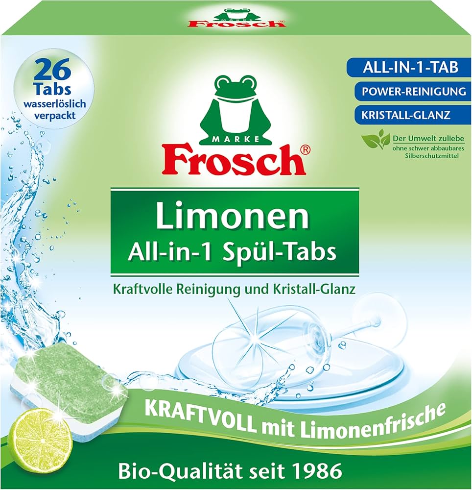 FROSCH - LIMONEN - Multitabs concentrato per lavastoviglie