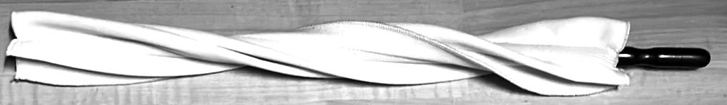 KAWABE - Microfibra lunga per asciugatura flauto ALTO - Colore Avorio