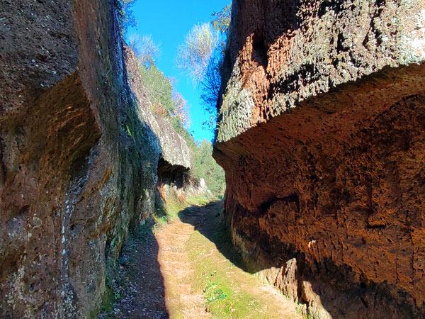 trekking nelle terre etrusche