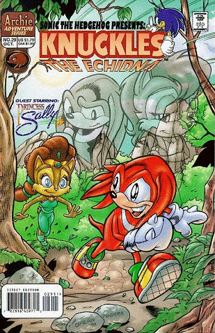 KNUCKLES THE ECHIDNA #29#30#31#32 - ARCHIE COMICS (1999)