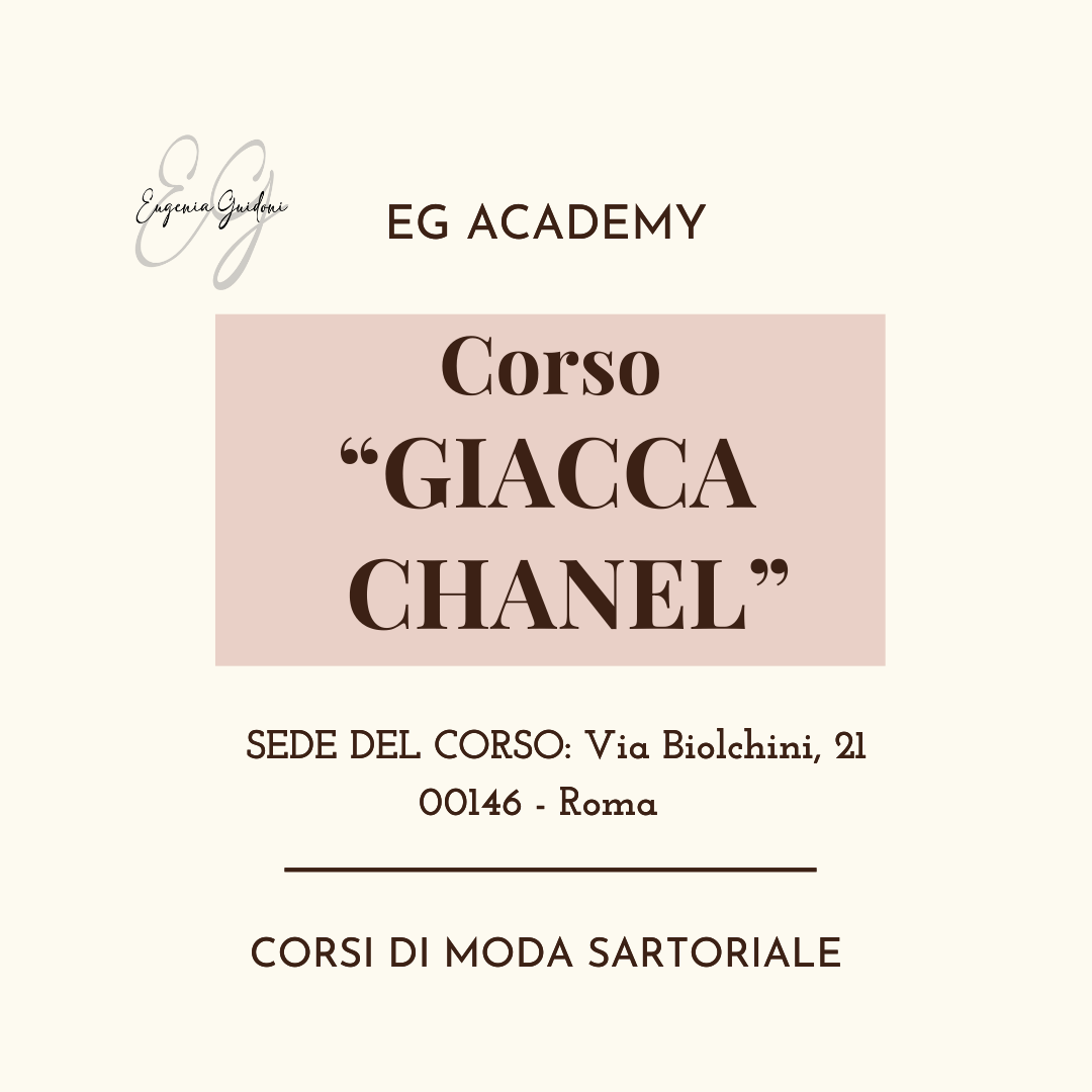 CORSO DI MODA - GIACCA CHANEL