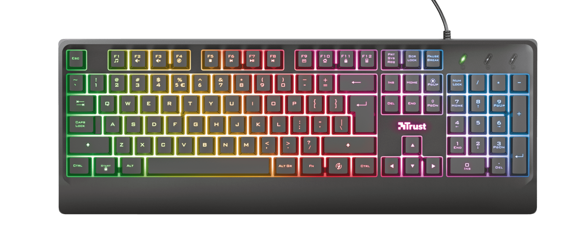 Ziva Tastiera gaming illuminata