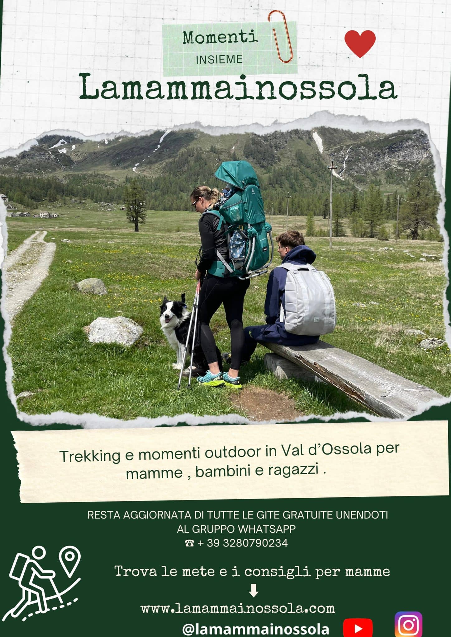 #apassodimamma, la mamma in ossola, alessia pianta, blogger, trekking