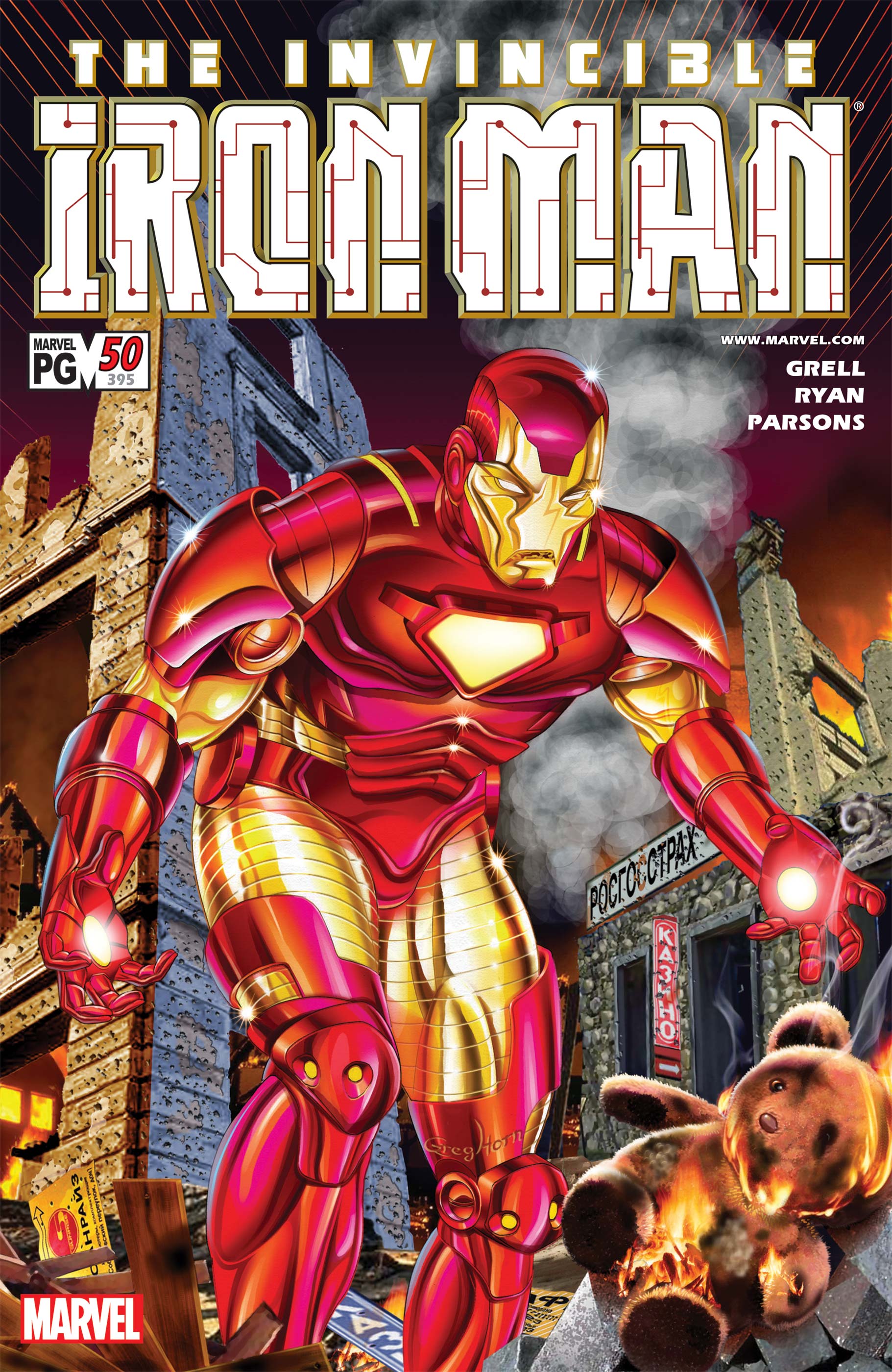 IRON MAN #48#49#50 - MARVEL COMICS (2002)