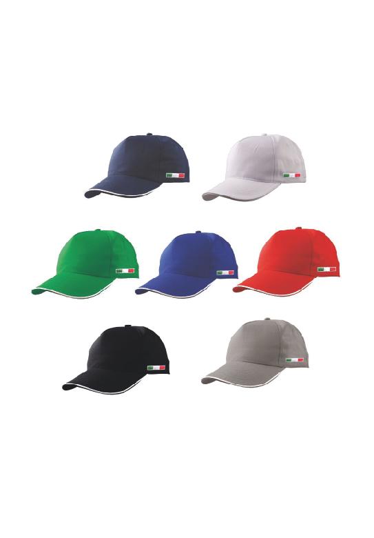Cappello Golf in cotone personalizzato con stampa a colori