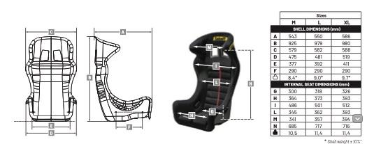 TAURUS Sport Seat - Sabelt