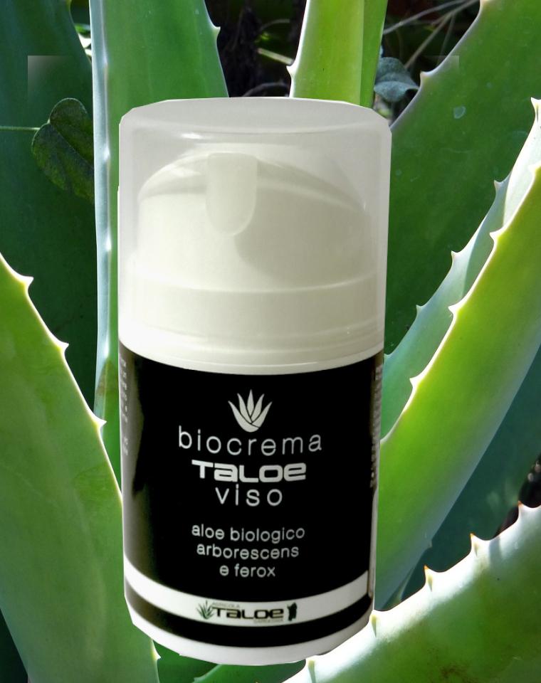 Crema viso (Aloe Ferox e Arborescens) - da agricoltura biologica - 50ml