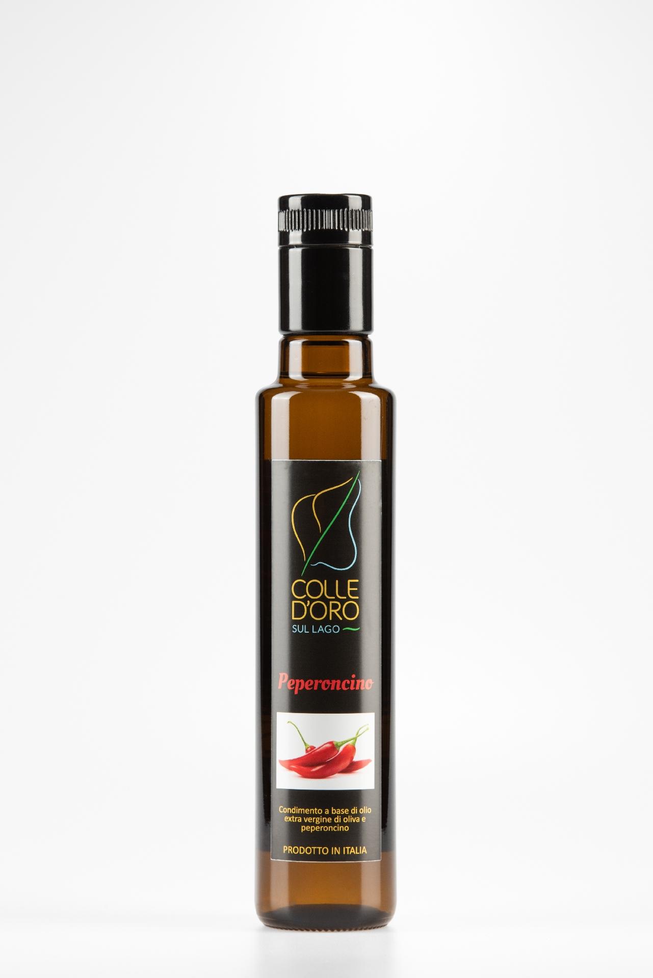 Cod. 05 Condimento a base di olio extra vergine di oliva (91%) e peperoncino (9%)