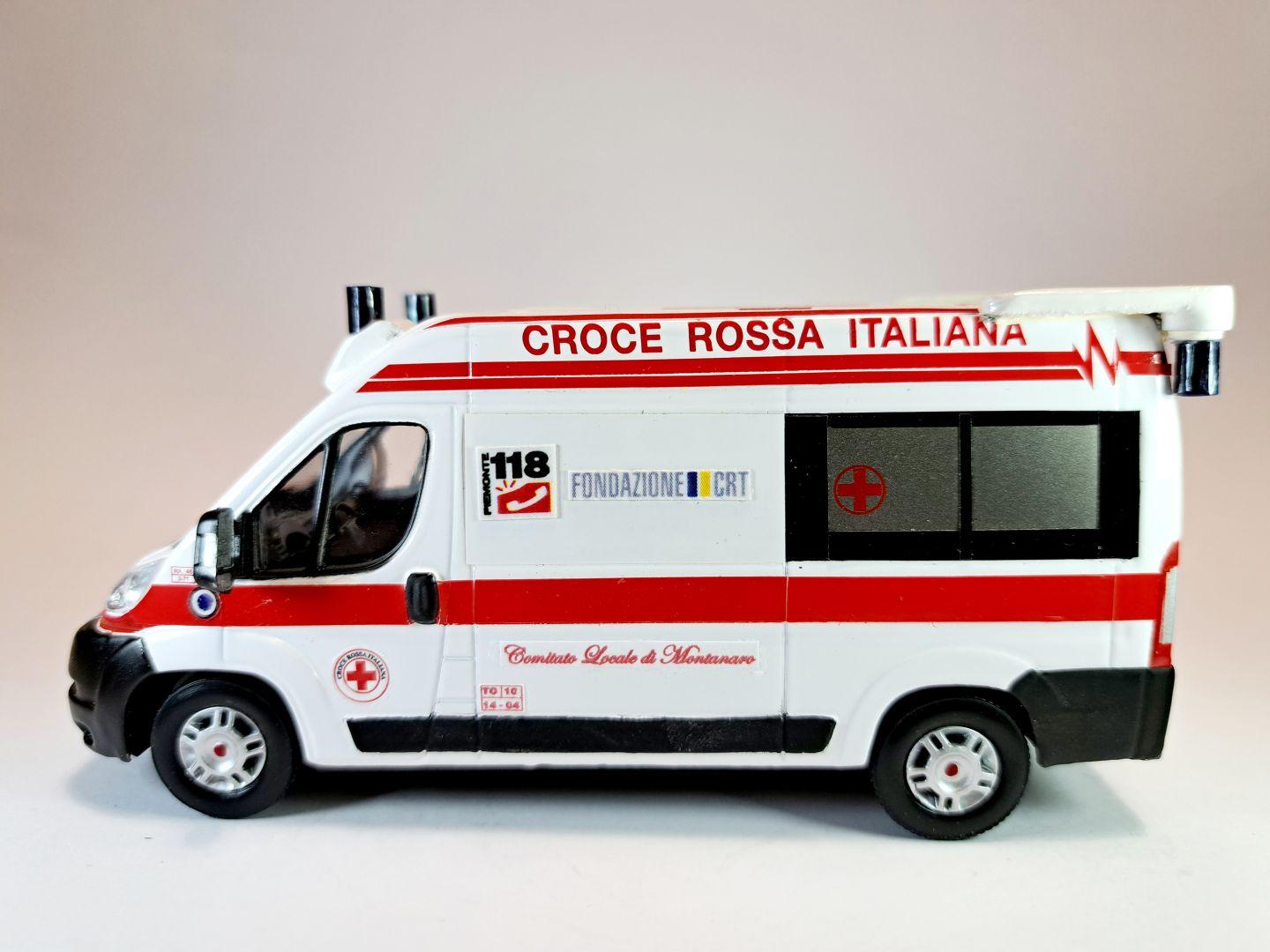 FIAT DUCATO X250 CROCE ROSSA ITALIANA MONTANARO