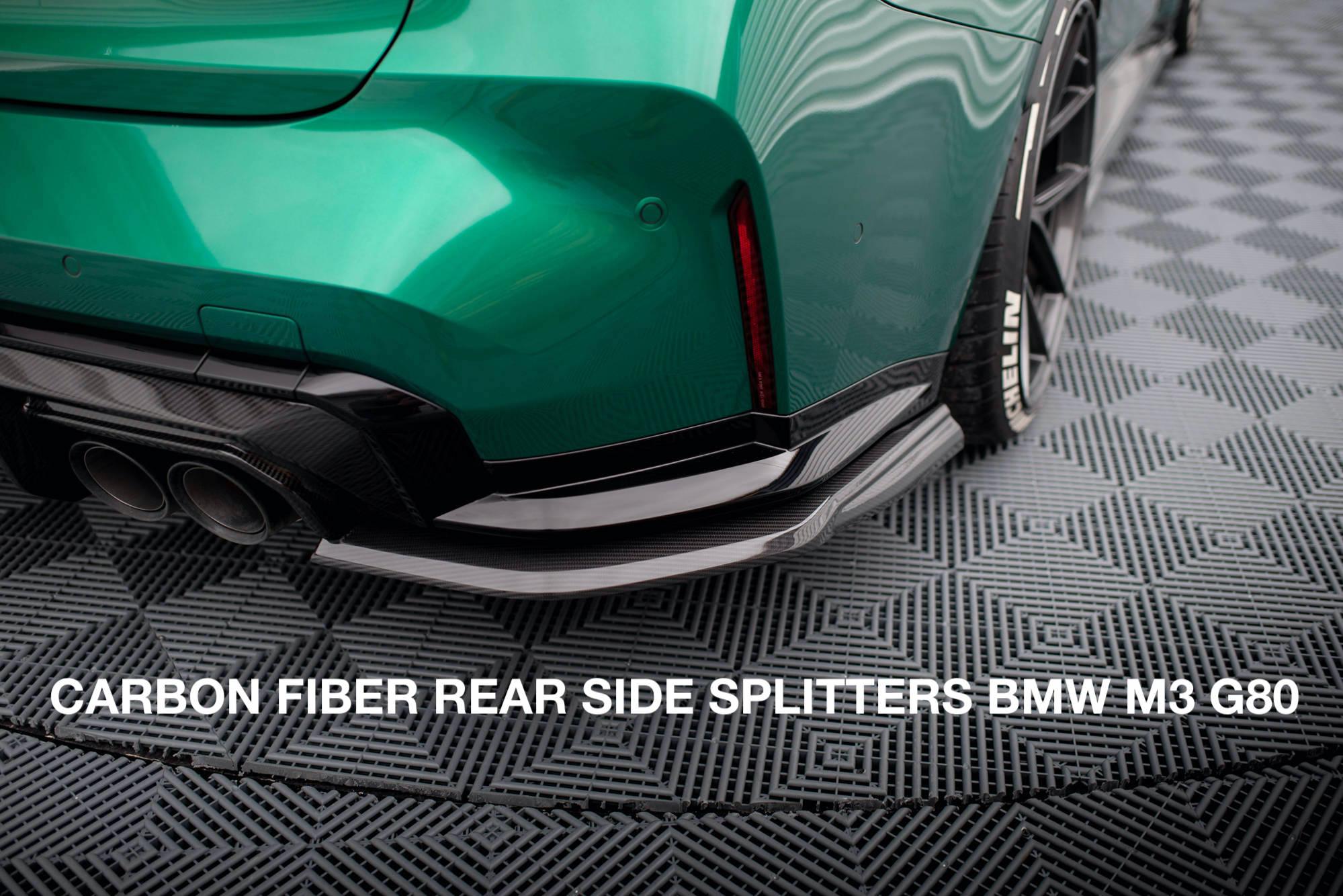 BMW M3 G80 / G81 CARBON FIBER Splitters - Maxton ( vari prodotti )