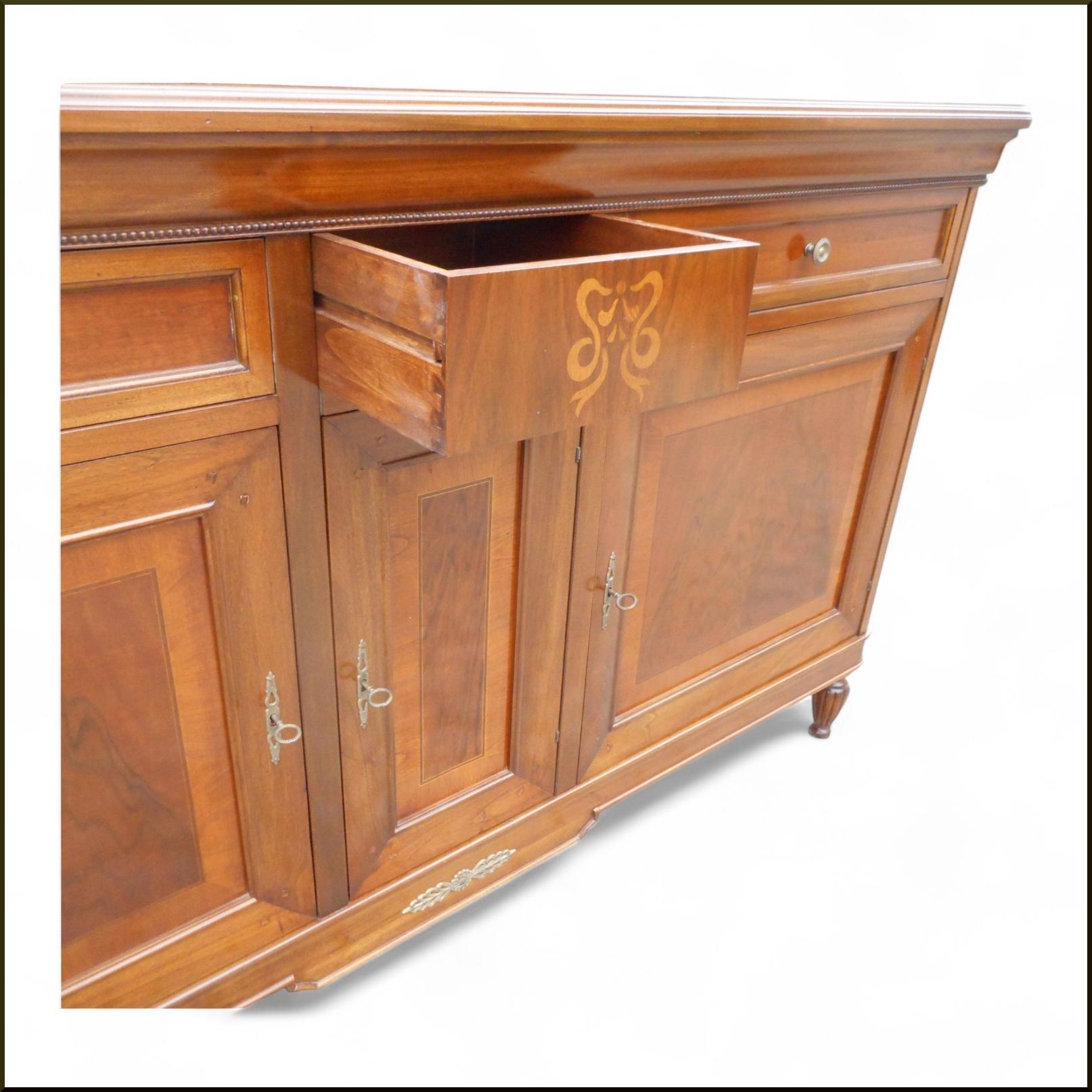 Credenza Luigi Filippo con segreti