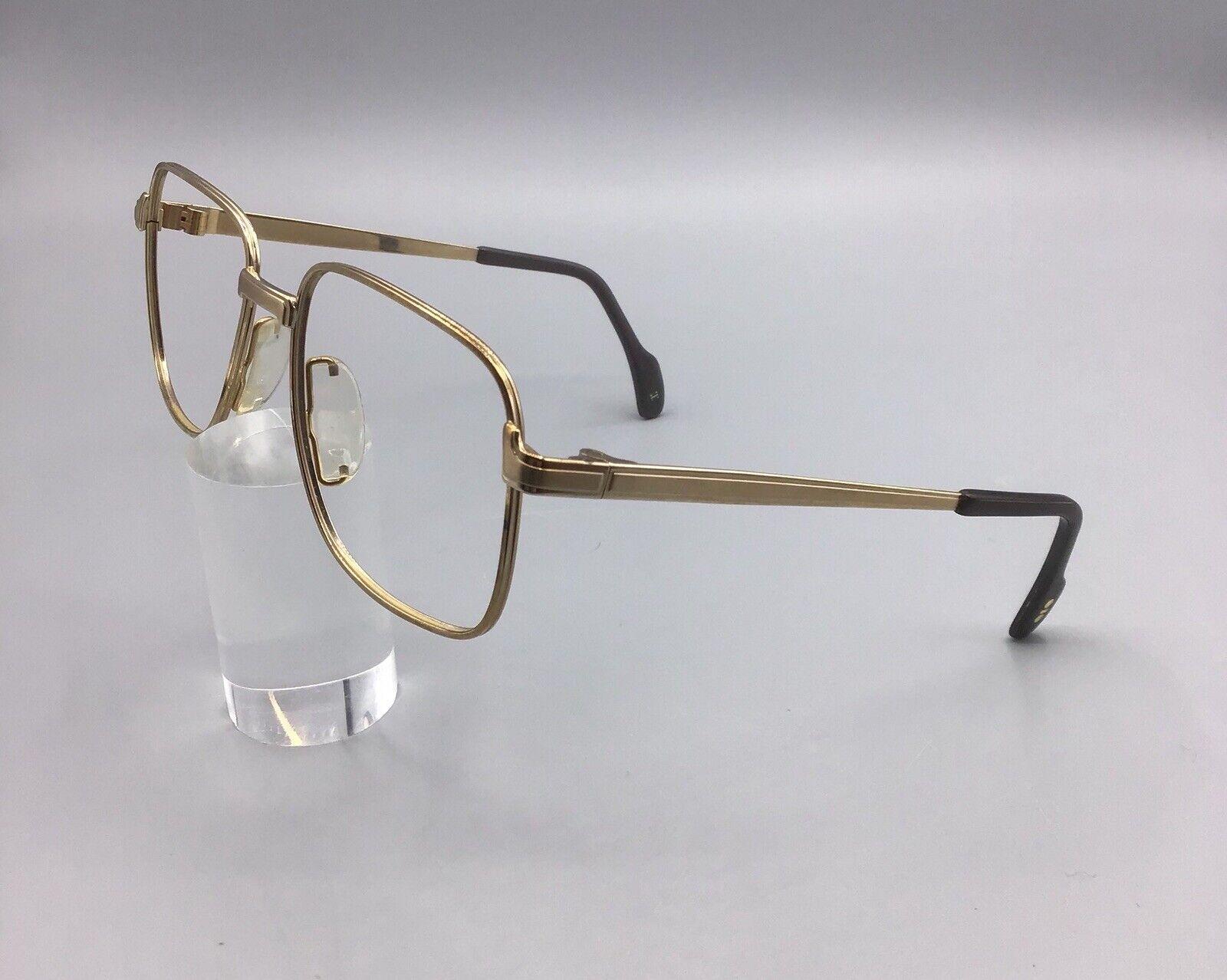 Metzler occhiale vintage Germany 0753 brillen lunettes BBK laminated gold