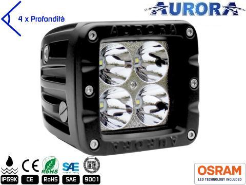 Faro LED AURORA 40W 3200LM - Profondità