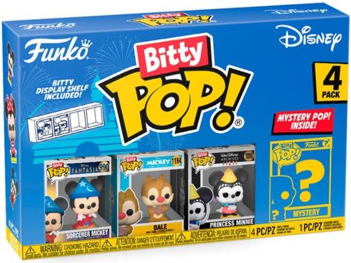 Sorcerer Mickey - Disney - Bitty Pop! (4 Pack)