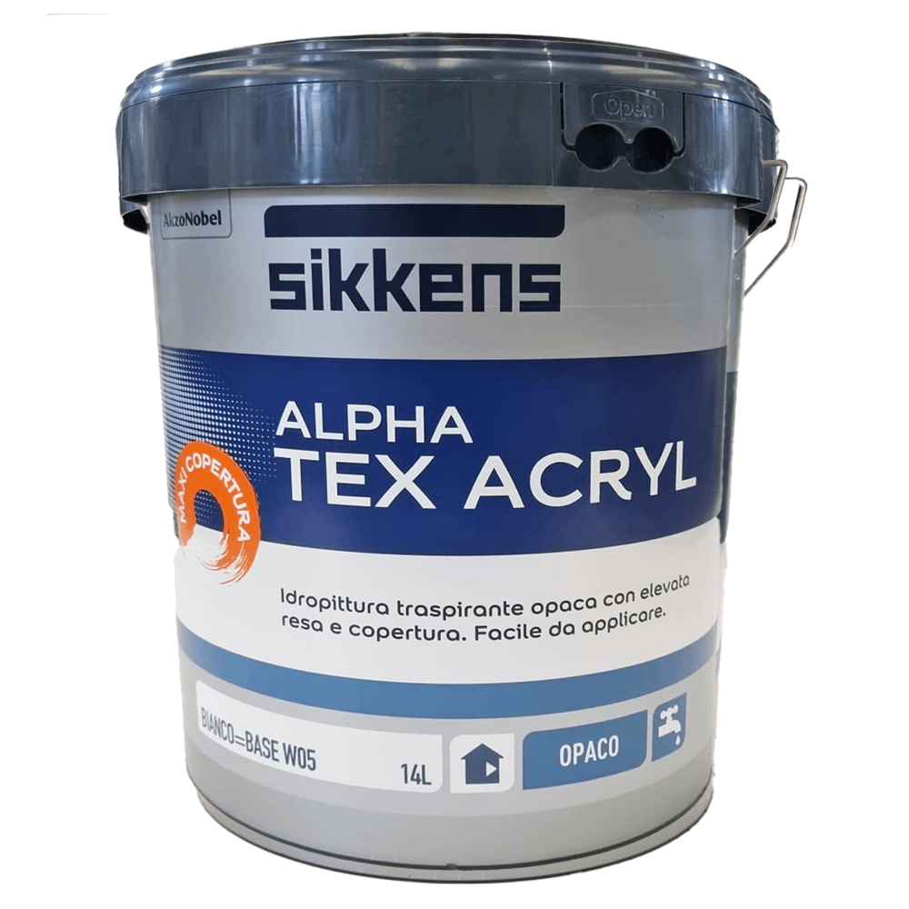 Alpha Tex Acryl Bianco LT.14