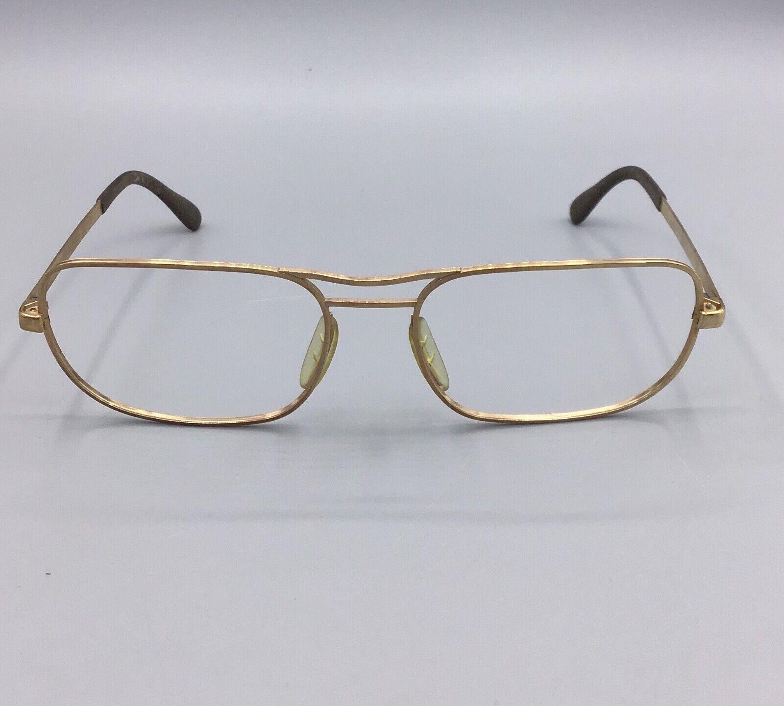 Marwitz occhiale vintage eyewear brillen lunettes 18 m/m gold laminated 60s
